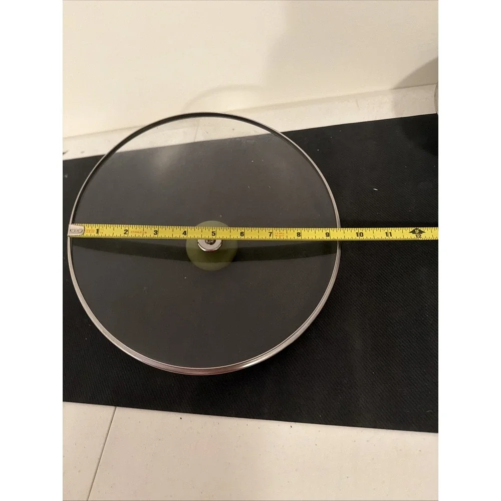 Paula Deen Replacement Glass Lid Copper Black Accent for 9 5/16 Inch Pot